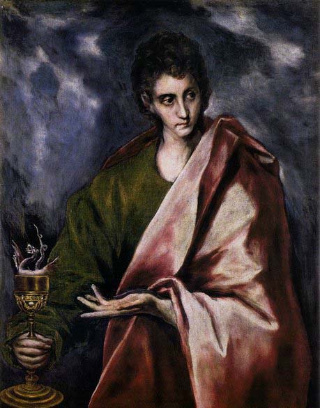 GRECO, El St John the Evangelist